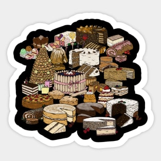 Time for Cake Sticker